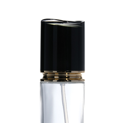 OEM Wholesale Black Empty Cosmetics Glass Face Cream Jar Lotion Pump Bottle Cosmetic Packaging Set