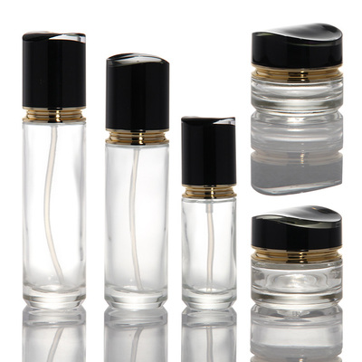 Accepted OEM/ODM  Lotion Bottle Set Skin Care Cream Empties Bottles Plastic Airless Cosmetic Pump Bottle