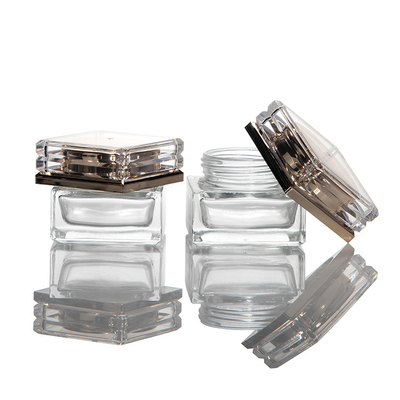 Best-Selling Custom Cosmetic Packaging Bottle Round Clear Pet Cosmetic Lotion Bottle Cream Jar