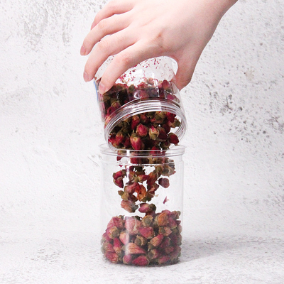 68mm 120ml 4oz 300ml Hollow Aluminum Lid for Pet Plastic Bottle Solid Aromatherapy Air Freshener Container Gel Plastic Jar