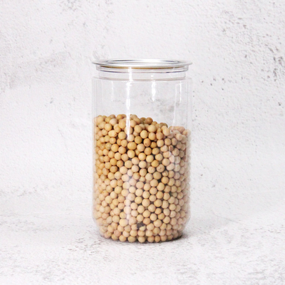 68mm 120ml 4oz 300ml Hollow Aluminum Lid for Pet Plastic Bottle Solid Aromatherapy Air Freshener Container Gel Plastic Jar