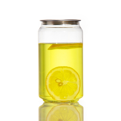 Custom Sizes Colorful Plastic Soft Drink Can Clear Empty Bubble Soda Bottles With Easy Open Lids Pet Jar Plastic