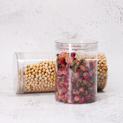 Hot Items Food Jar 800ml PET Transparent Food Storage Plastic Containers With Lids for Candy Snacks Vietnam Manufactured