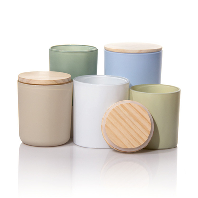 6oz 8oz 10oz 12oz Luxury Wholesale Custom Logo Scented Candle With Empty Glass Gold Candle Jar With Lids