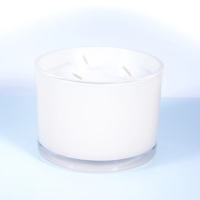 4oz 6oz 8oz 12oz Exclusive Customizable High Quality Luxury Glass Candle Jars Container With Lids