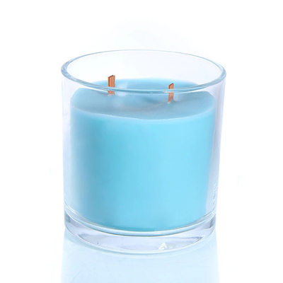 4oz 6oz 8oz 12oz Exclusive Customizable High Quality Luxury Glass Candle Jars Container With Lids
