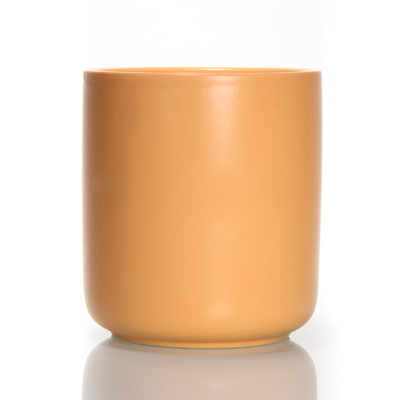 High Quality Custom Ceramic Mat Candle Holder No Glaze Candlestick Porcelain