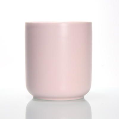 High Quality Custom Ceramic Mat Candle Holder No Glaze Candlestick Porcelain