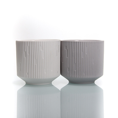 Set of 2 Ceramic Food Jars With Lids Small Porcelain Food Storage Canisters Ceramic Coffee Jars for Cookie Sugar Flour Tea