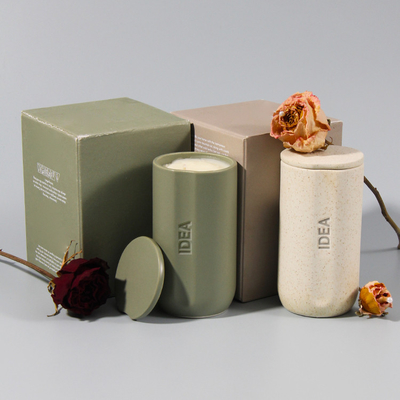 Eco-Friendly Contenedor De Velas Jars for Candle Container Candles With Lid for Household Wedding Christmas