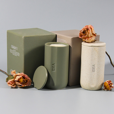 Eco-Friendly Contenedor De Velas Jars for Candle Container Candles With Lid for Household Wedding Christmas
