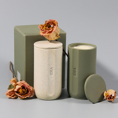 Eco-Friendly Contenedor De Velas Jars for Candle Container Candles With Lid for Household Wedding Christmas